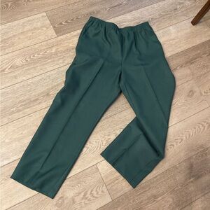 Alfred Dunner Teal Pants
